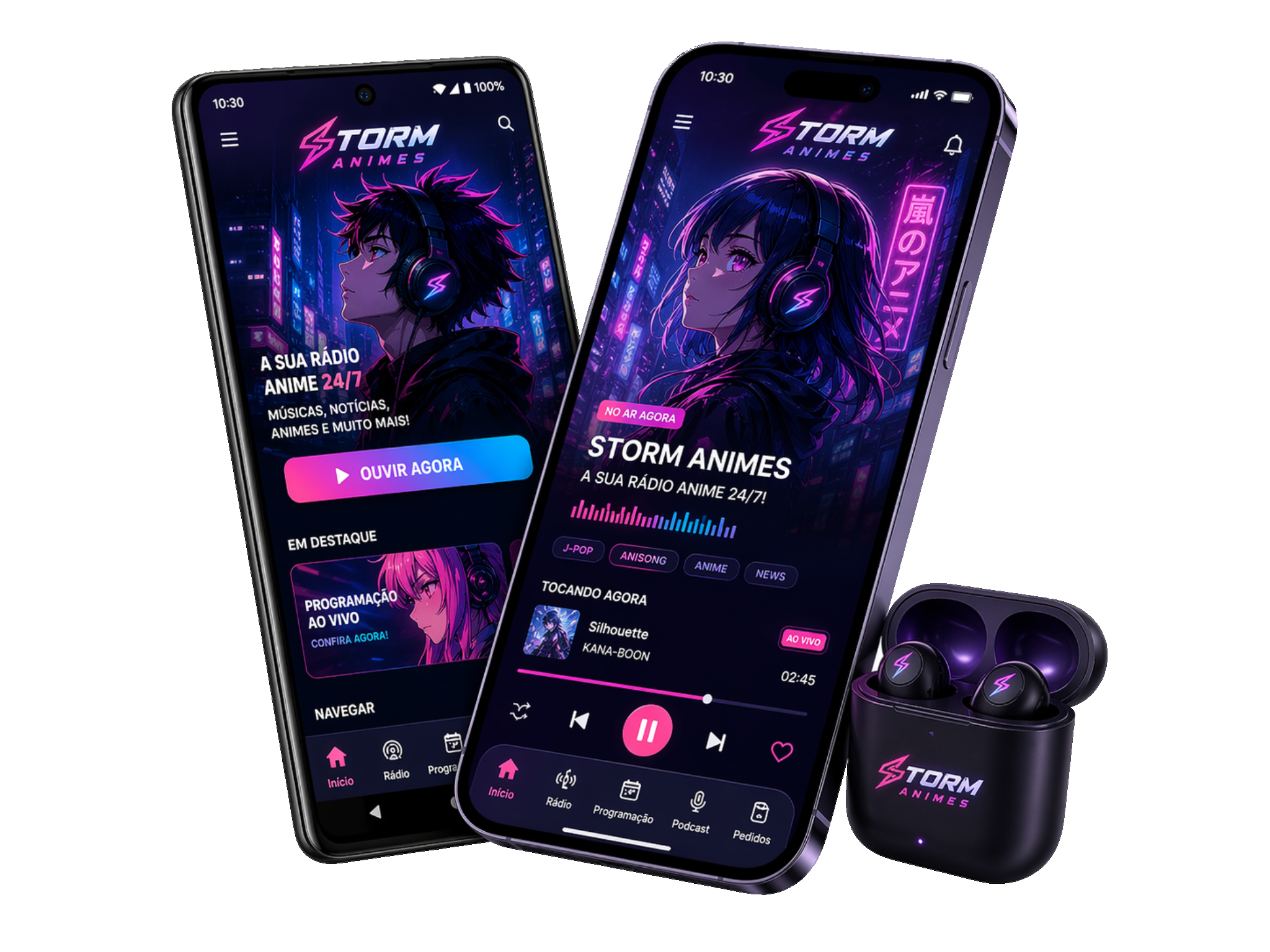 Aplicativo Storm Animes